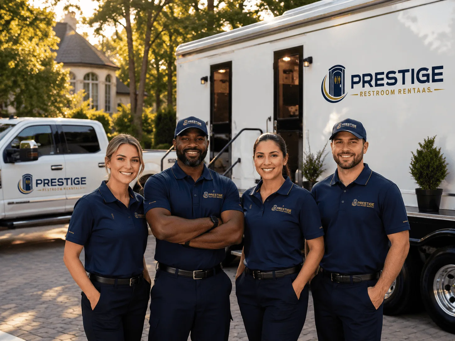 Trusted Luxury Portable Restrooms company in Solen, ND